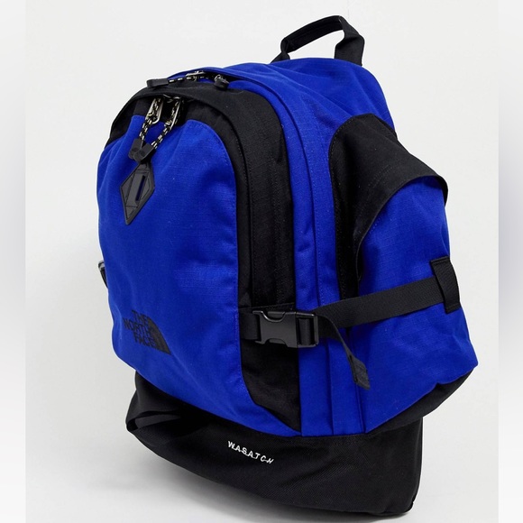 NWT The North Face Wasatch Reissue Backpack - Aztec Blue - Picture 2 of 7